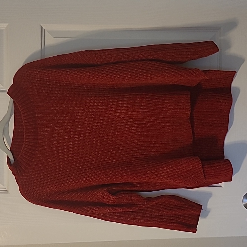 Red sweater